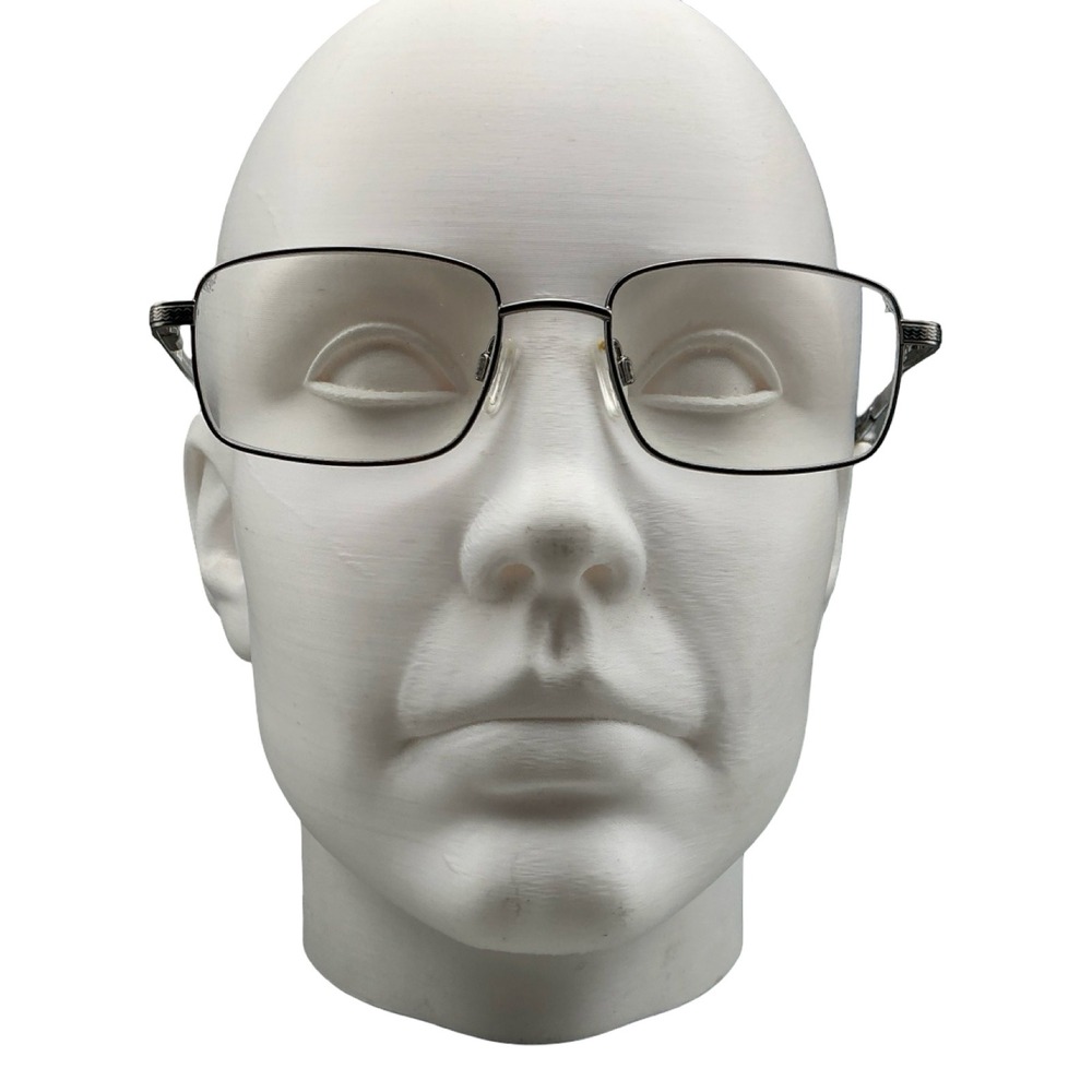Van Heusen Jude Gunmetal Eyeglasses Frames 55-19-145 Rectangular Mens